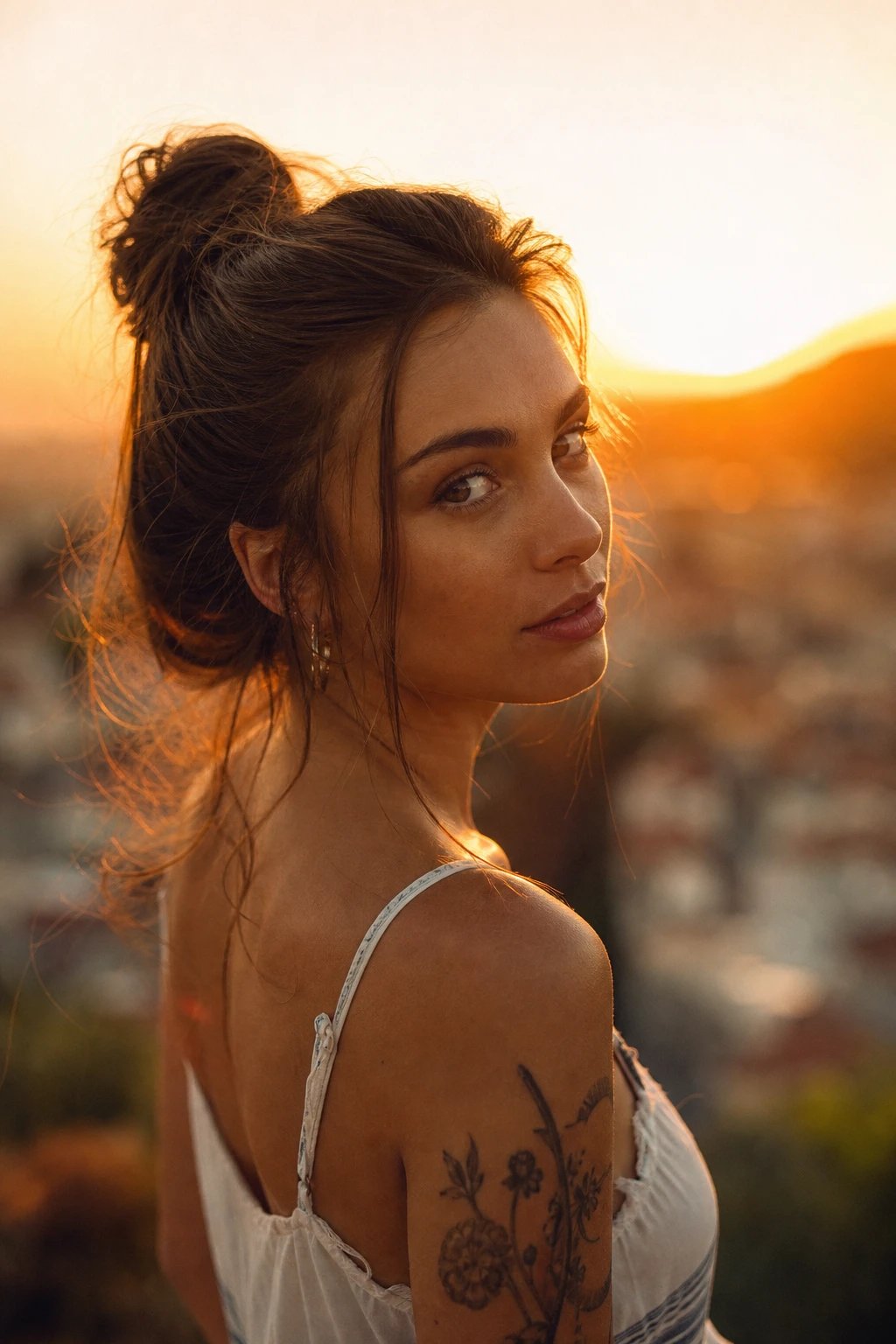 Golden-hour relight